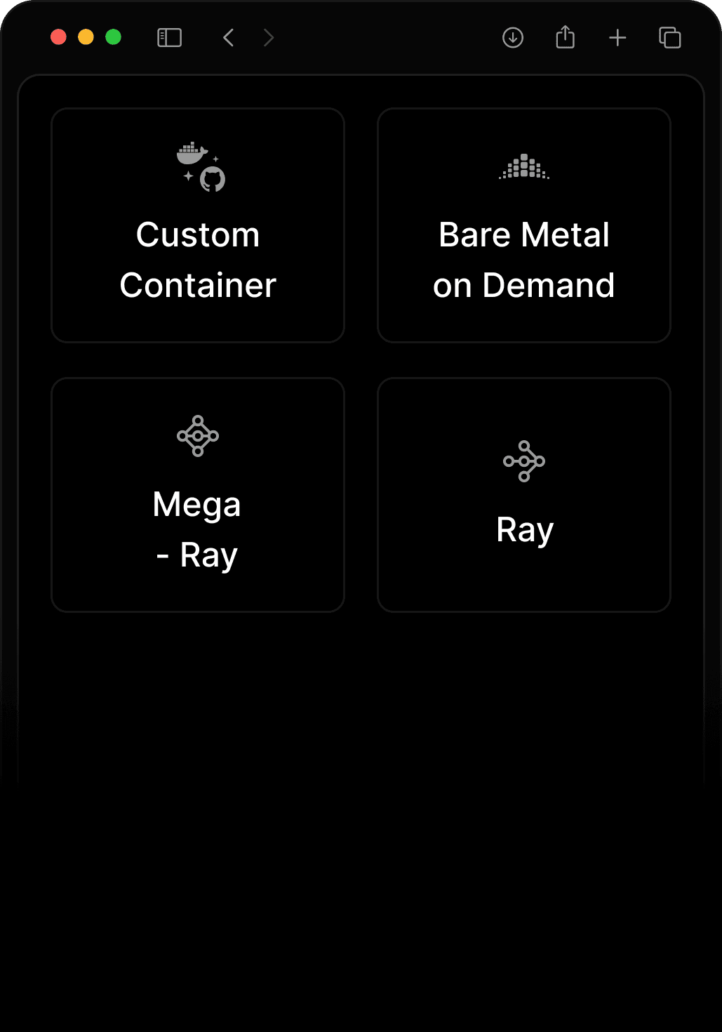 Pick Compute Environment