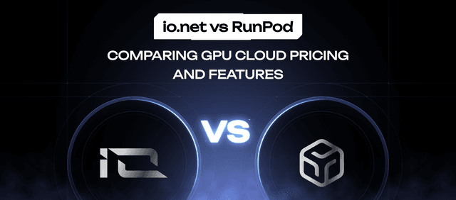 IO vs RunPod and Alternatives: Comparing GPU cloud pricing and features