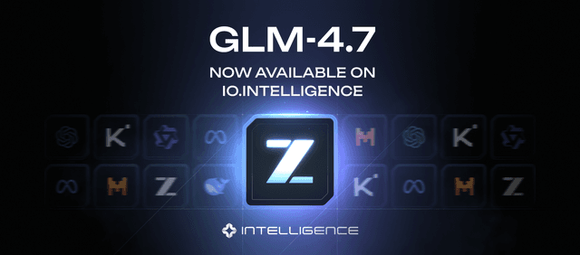 GLM-4.7 Now Available on io.intelligence