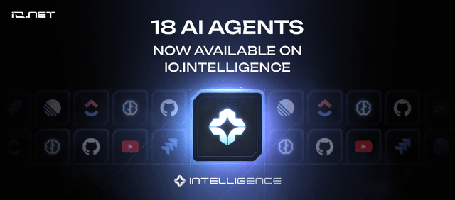 18 AI Agents Now Available on io.intelligence