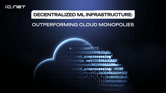 Decentralized ML Infrastructure: Outperforming Big Tech Cloud Monopolies