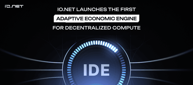 io.net Launches the First Adaptive Economic Engine for Decentralized Compute