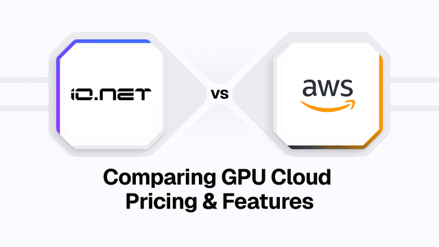 IO vs AWS and alternatives: Comparing GPU cloud pricing and features