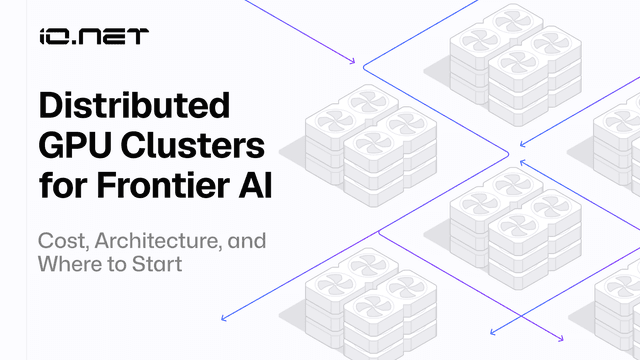 Distributed GPU Clusters for Frontier AI: Cost, Architecture, and Where to Start