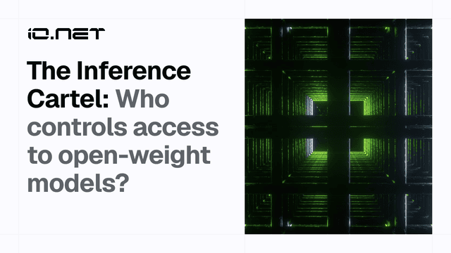 The Inference Cartel: Who controls access to open-weight models?