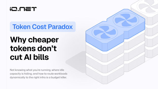 The Token Cost Paradox: Why cheaper inference doesn't mean cheaper AI bills