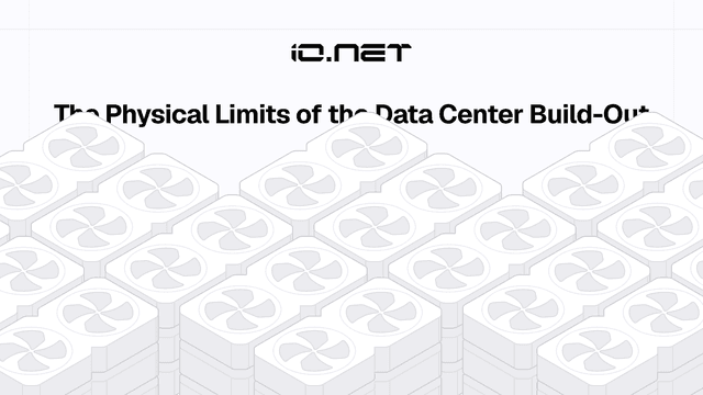 The Physical Limits of the Data Center Build-Out